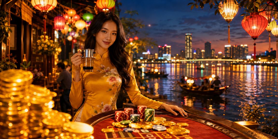 Không gian cà phê Sài Gòn gợi cảnh người dùng đọc đánh giá trên điện thoại